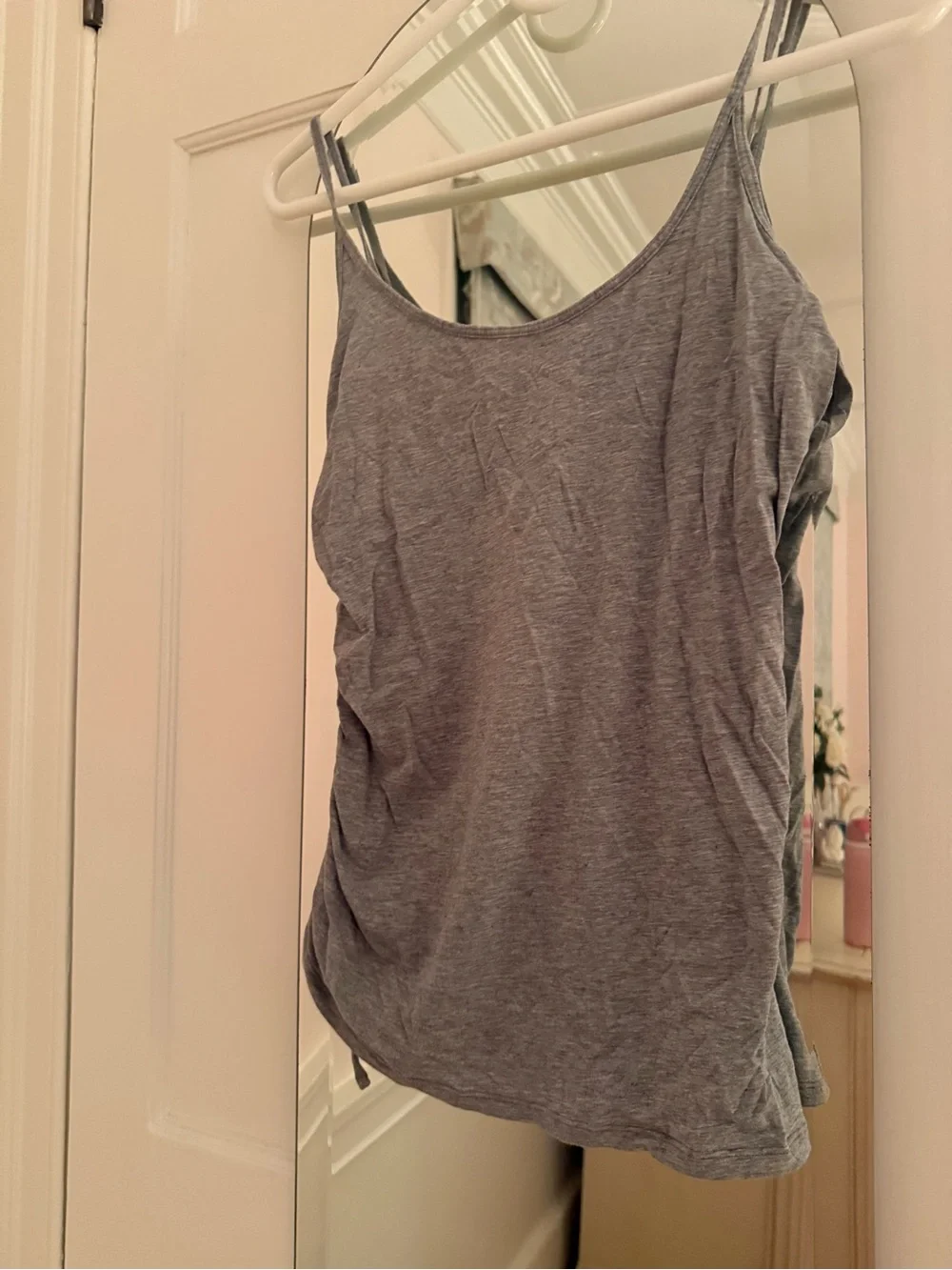 lululemon athletica Heather Gray Spaghetti-Strap Cami
